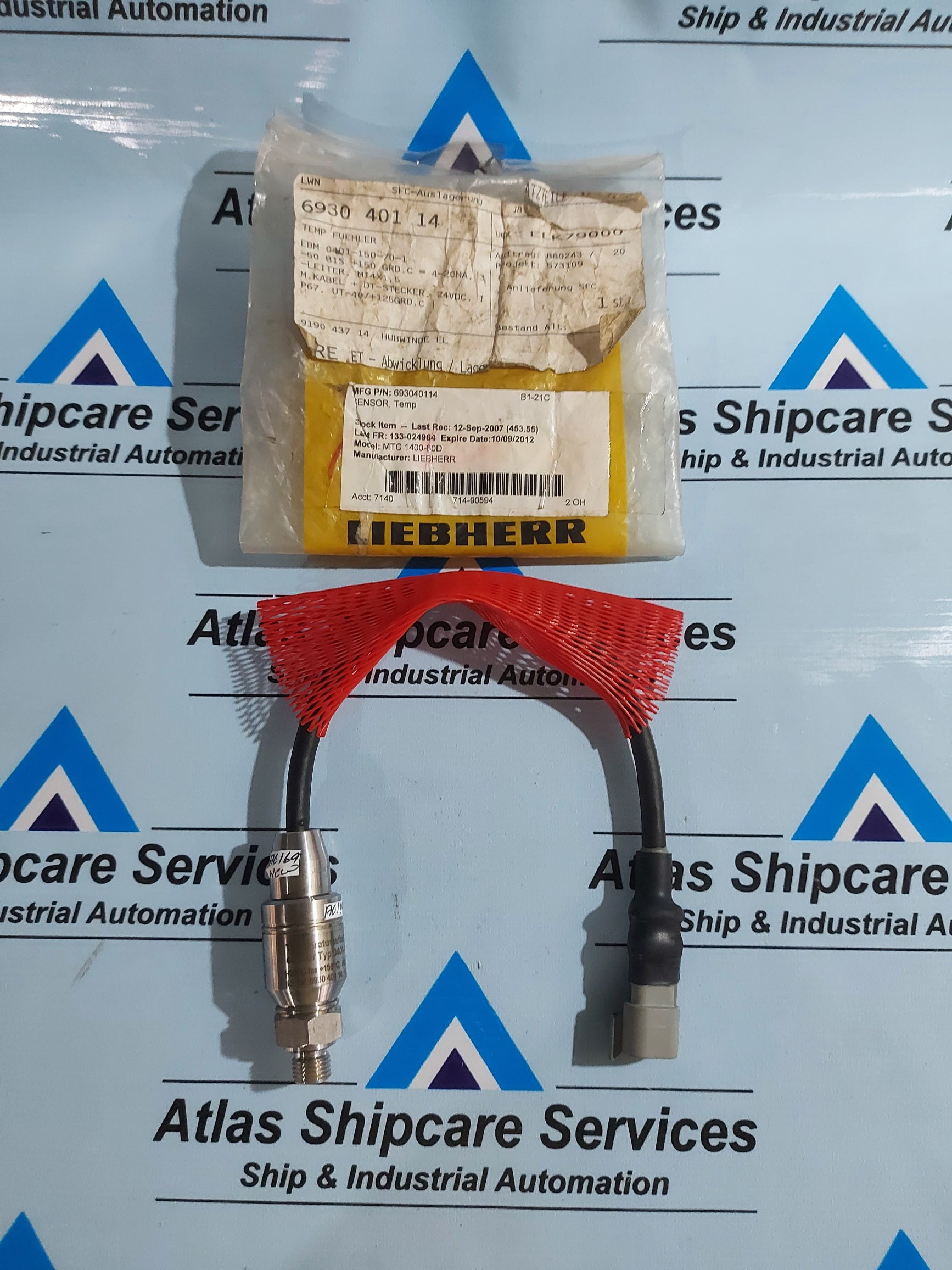 LIEBHERR 0401-1-0002-1 TEMPERATURE SENSOR